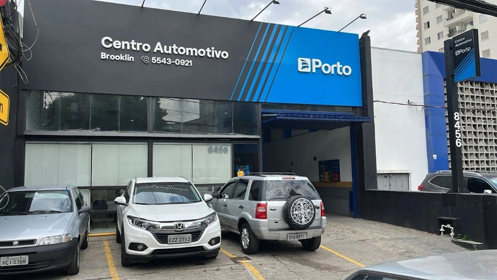 Fachada do Centro Automotivo Brooklin